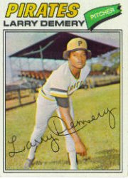 1977 Topps Baseball Cards      607     Larry Demery